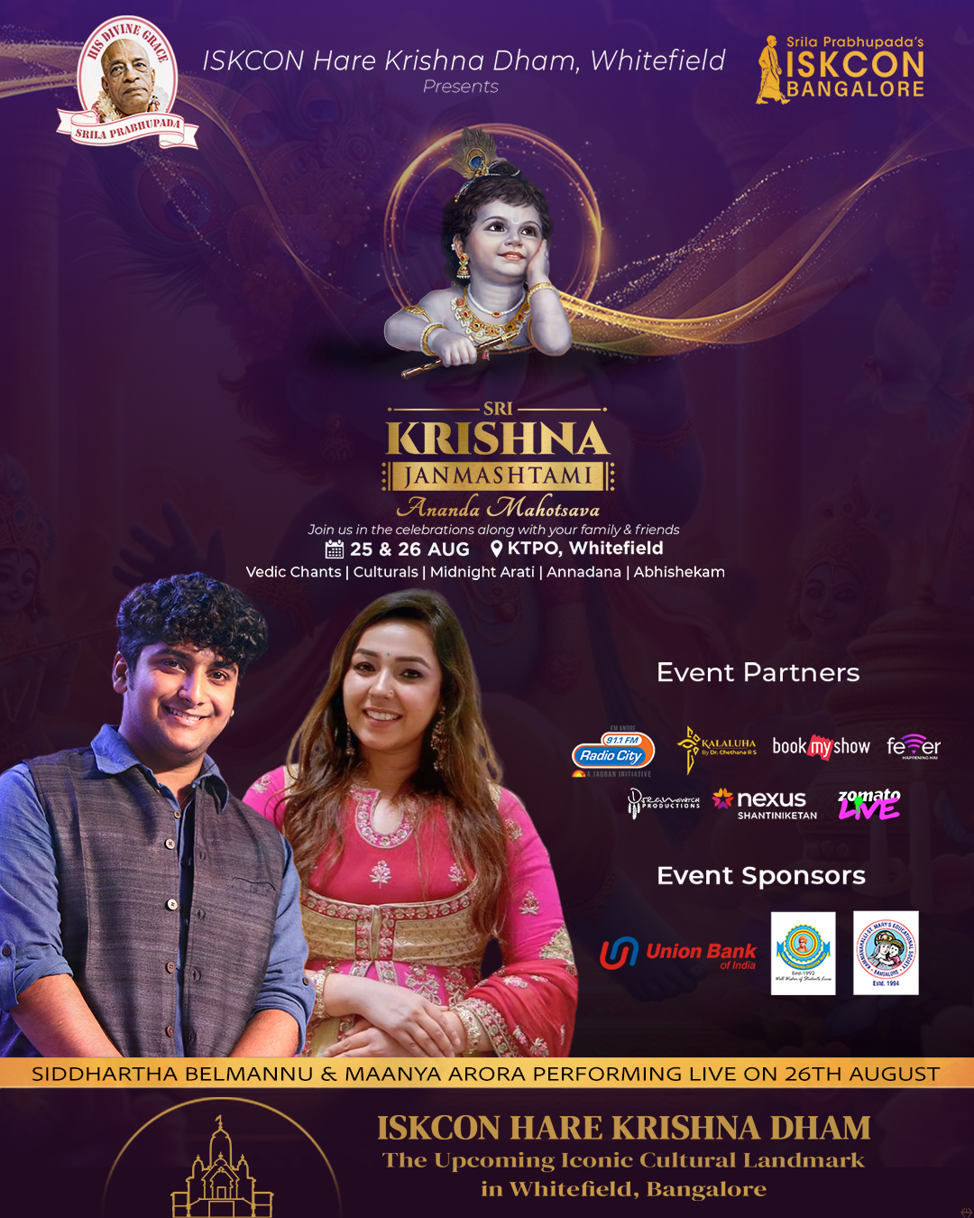 Behind the Scenes: ISKCON Krishna Janmashtami